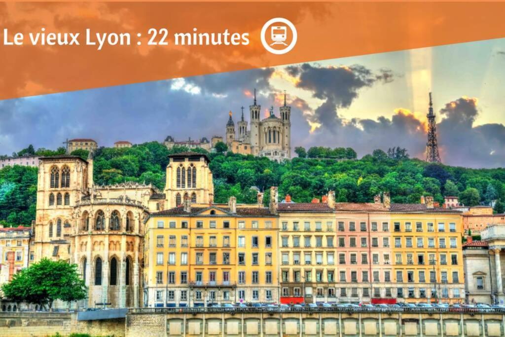 Lyon Premium - Happy 70'S Apartment Villeurbanne Ngoại thất bức ảnh